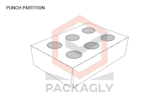 Custom Punch Partition Boxes