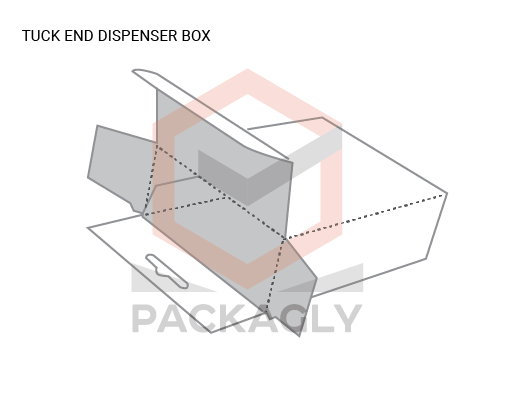 Custom Tuck End Dispenser Boxes