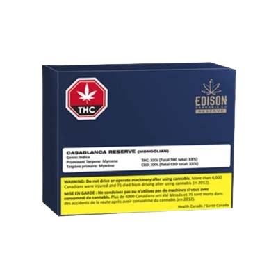 Edison Casablanca Pre Roll Packaging Boxes